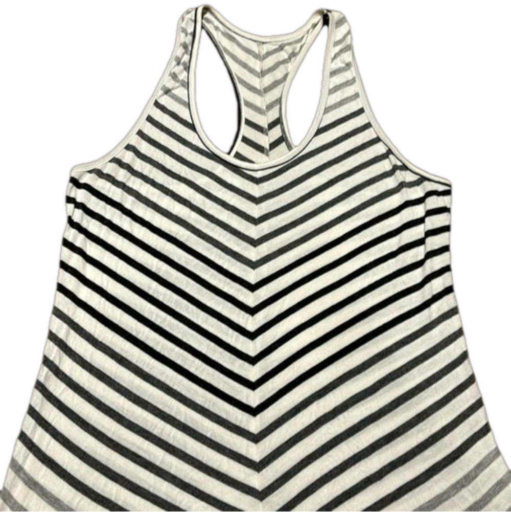 Beyond Yoga Maxi Racerback Chevron Dress - size L - Picture 4 of 7